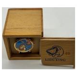 Limited Edition Disney The Lion King Watch in original Wooden Box