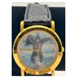 King Kong Movie Collectible Watch with Swiss Quartz Movement in Original Case