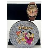 The Flintstones Collectible Tin with Watch Featuring Fred Flintstone