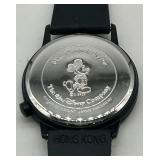 Exclusive Disney Mickey Mouse Watch with Black Strap in Original Case