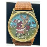 Collection of 4 Watches - Halloween, Christmas, Flag Time, and Gumby Novelty Designs