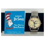 Dr. Seuss Authentic Tick Tocking Time Ticker Watch with Case