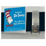Dr. Seuss Authentic Tick Tocking Time Ticker Watch with Case