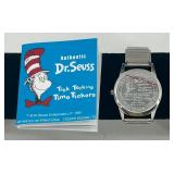 Dr. Seuss Authentic Tick Tocking Time Ticker Watch with Case