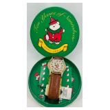 1985-1994 Fossil Ten Years of Santabear Limited Edition Watch