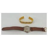 1985-1994 Fossil Ten Years of Santabear Limited Edition Watch