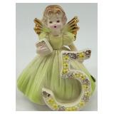 Josef Originals Birthday Angel Figurines 5-7 and Figurine