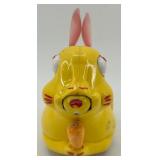 Vintage Wind-Up Rabbit and Chick Toy Collection