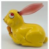 Vintage Wind-Up Rabbit and Chick Toy Collection