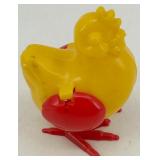 Vintage Wind-Up Rabbit and Chick Toy Collection