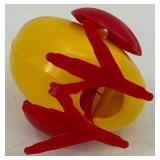 Vintage Wind-Up Rabbit and Chick Toy Collection