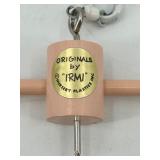 Vintage Handcrafted Wooden Baby Mobile with Angelic Figures