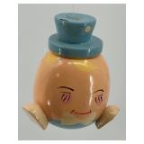 Vintage Wooden Nursery Mobile with Humpty Dumpty and Nursery Rhyme Characters