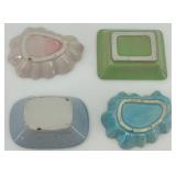 Collection of Vintage Ceramic Figurines and Trays including California Pottery