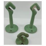 Collection of Vintage Wall Hooks and Soap Dish