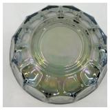 Set of Fenton Iridescent Glass Trays and Plate