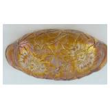 Set of Fenton Iridescent Glass Trays and Plate