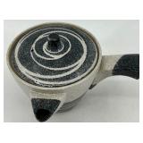 Japanese Ceramic Tea Set with 5 Cups and Teapot