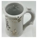 Unique German Ceramic Puzzle Mug with Boar Design