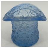 Pair of Vintage Swing Frames Picture Frames & Decorative Blue Glass Top Hat