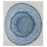 Pair of Vintage Swing Frames Picture Frames & Decorative Blue Glass Top Hat