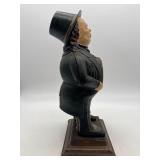 Antique John Bull Winking Clock by Bradley Hubbard