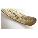 Mexican Alpaca Bracelet and Sterling Silver Earrings Set with Inlay Design