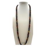 Colorful Beaded Necklace Set with Coordinating Bracelets