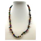 Colorful Beaded Necklace Set with Coordinating Bracelets