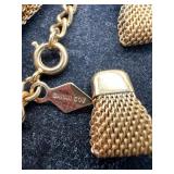 Monet and Sarah Coventry Jewelry Set - Necklace, Bracelet, and Earrings