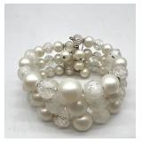 Collection of Vintage Faux Pearl Jewelry including Necklaces and Bracelets