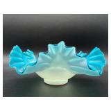 Antique Victorian Hand Blown Glass Dish