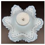 Antique Victorian Hand Blown Glass Dish