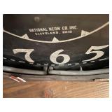 Vintage National Neon Co. Inc. Wall Clock
