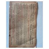 Vintage Home Deposit Vault Safe with Combination Lock