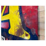 Vintage Alemite Advertising Sign - Collectible Lubrication Metal Sign