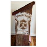 Vintage Wy-Tab-O-Lator Wood Feed Box from Fort Dodge IA