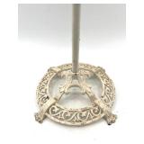 Pair of Vintage Cast Iron Ashtray Stands