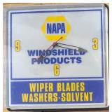 NAPA Advertising Wall Clock for Windshield Products