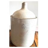 Antique Red Wing Stoneware Crock Jug with Cork - 5 Gallon