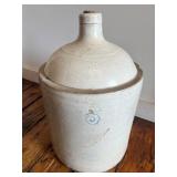 Antique Red Wing Stoneware Crock Jug with Cork - 5 Gallon