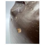 Vintage Brown Stoneware Jug with Handle