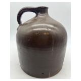Vintage Brown Stoneware Jug with Handle