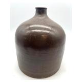 Vintage Brown Stoneware Jug with Handle