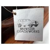 Handcrafted 1928 Ford Model A Fire Chief Wooden Model by Brewster Coach Works