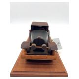 Handcrafted 1928 Ford Model A Fire Chief Wooden Model by Brewster Coach Works