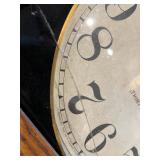 Antique New Haven 30 Day Wall Clock with Oak Case