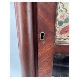 Antique H. Blakeslee Patent Clock with Floral Dial Design