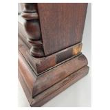 Antique H. Blakeslee Patent Clock with Floral Dial Design