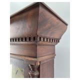 Antique H. Blakeslee Patent Clock with Floral Dial Design